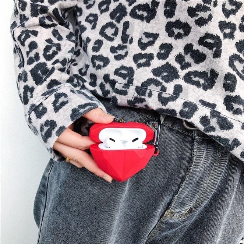 Cute Heart Love Airpods Pro Case - P's One-Stop Shop 