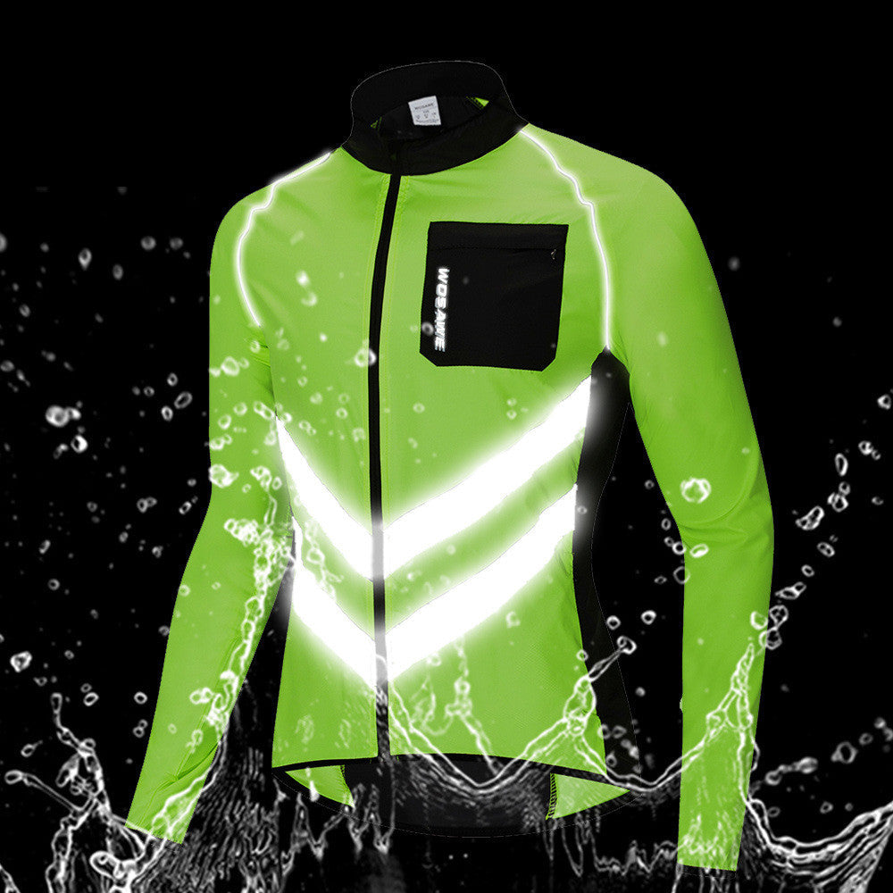 Cycling fishing reflective jacket - P's One-Stop Shop 