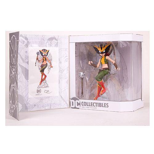 DC Artists' Alley Color Hawkgirl by Chrissie Zullo PVC Figure - P's One-Stop Shop 