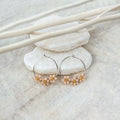 Daisy silver earrings - P's One-Stop Shop 