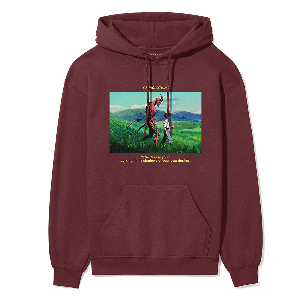 Devil And Boy Hoodie - P's One-Stop Shop 