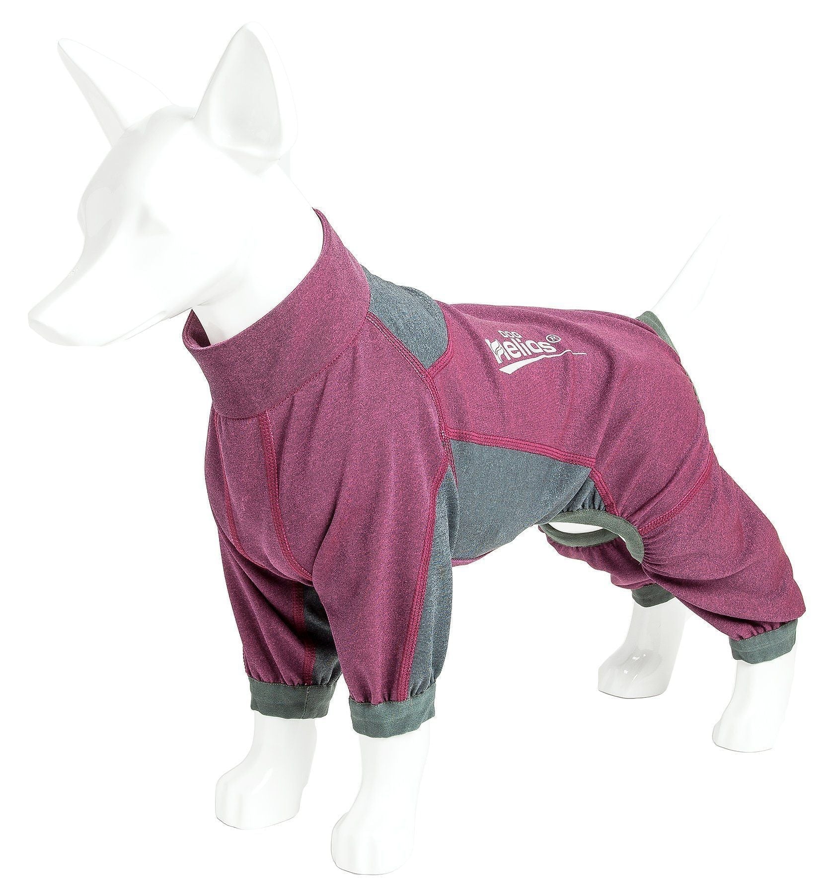 Dog Helios ® 'Rufflex' Mediumweight 4-Way-Stretch Fitness Yoga Dog Tracksuit Jacket - P's One-Stop Shop 