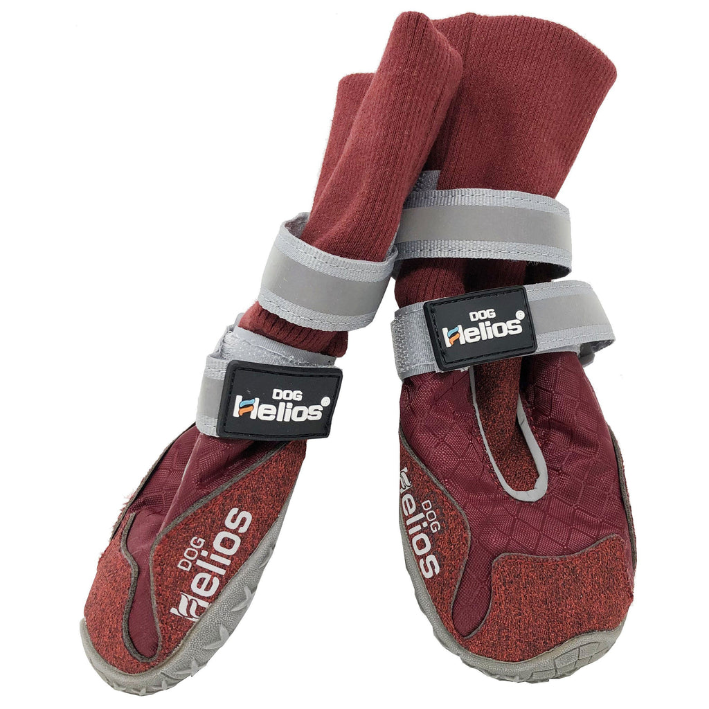 Dog Helios 'Traverse' Premium Grip High-Ankle Outdoor Dog Boots - Set Of 4 - P's One-Stop Shop 