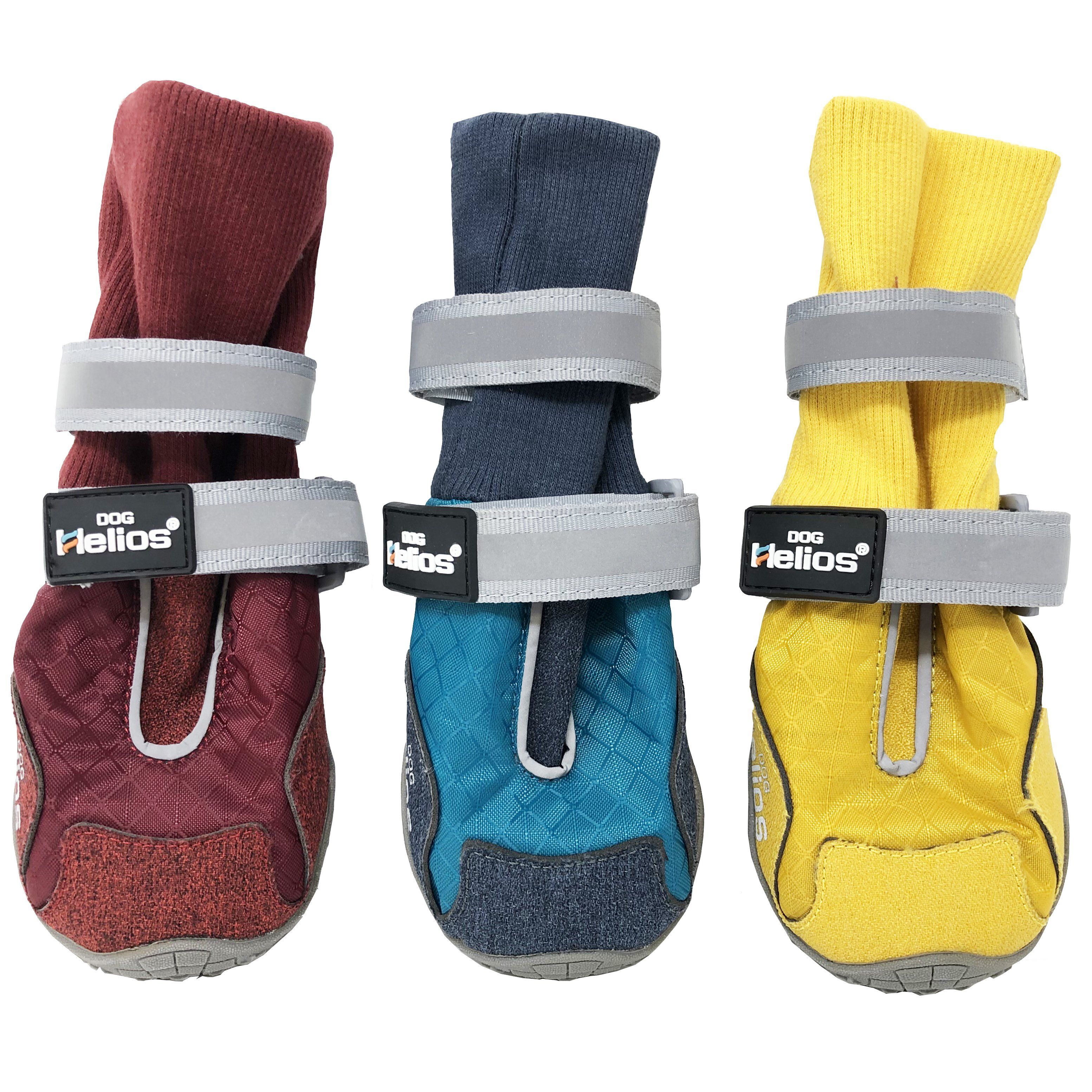 Dog Helios 'Traverse' Premium Grip High-Ankle Outdoor Dog Boots - Set Of 4 - P's One-Stop Shop 