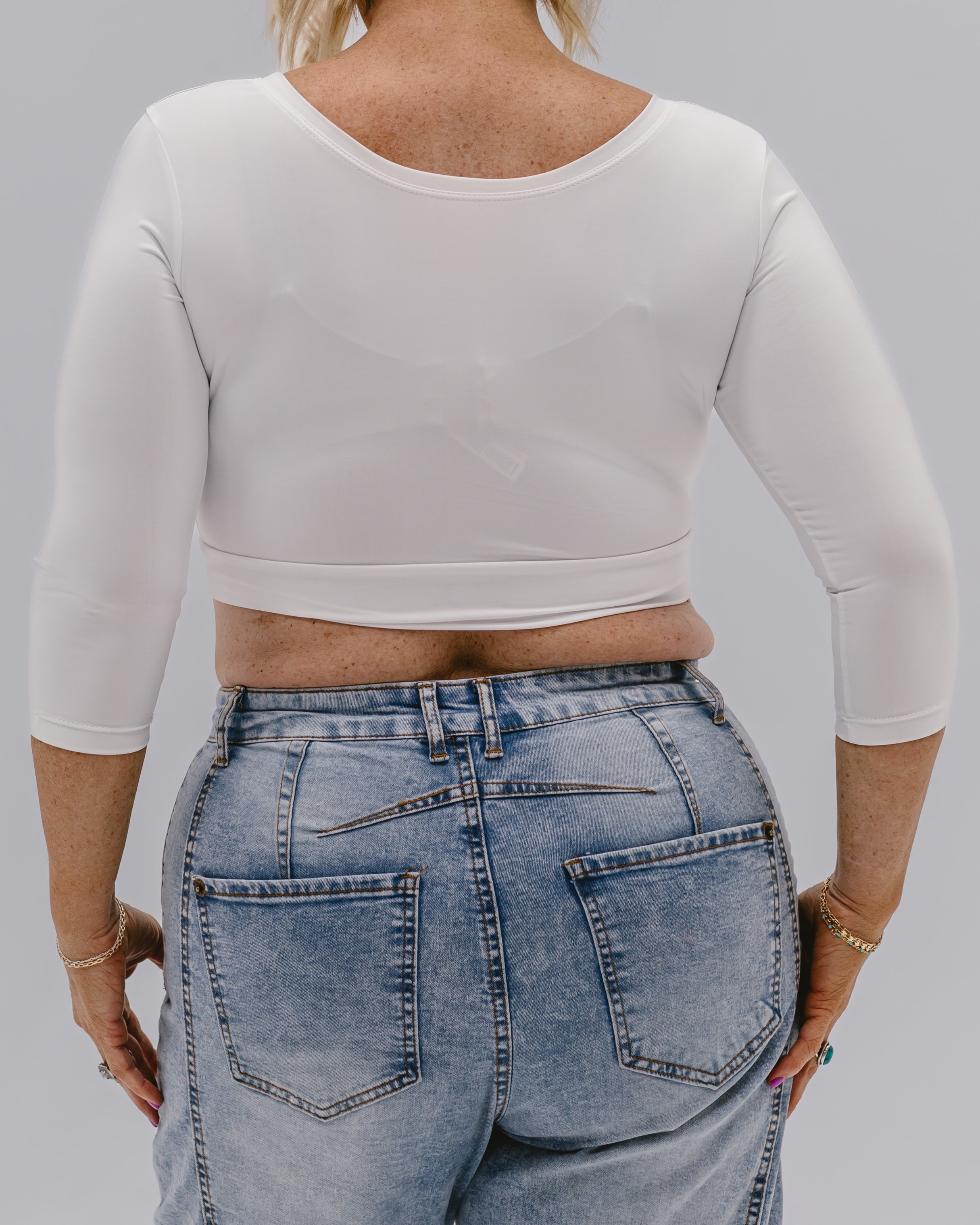 Elegant 3/4 Sleeve Halftee - P's One-Stop Shop 