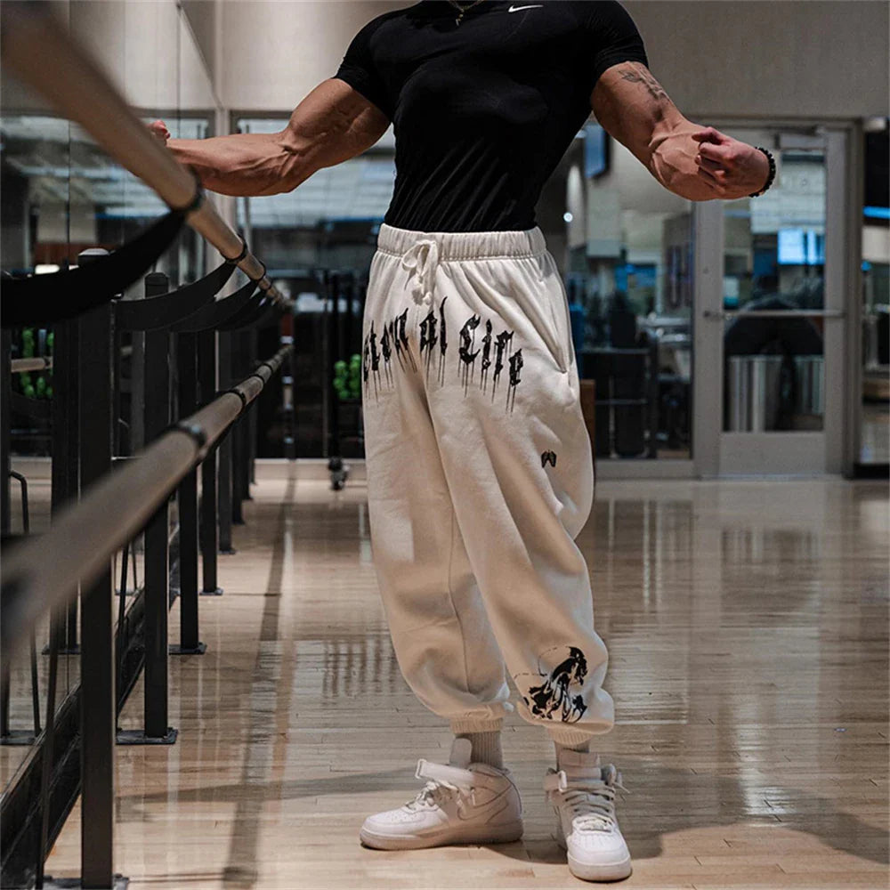 EquinoxFlex Men's Cotton Gym Joggers - P's One-Stop Shop 