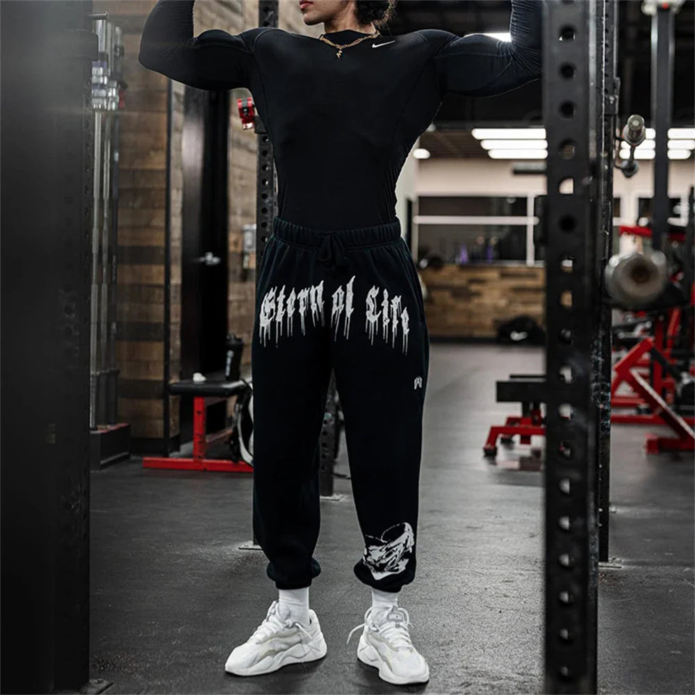 EquinoxFlex Men's Cotton Gym Joggers - P's One-Stop Shop 