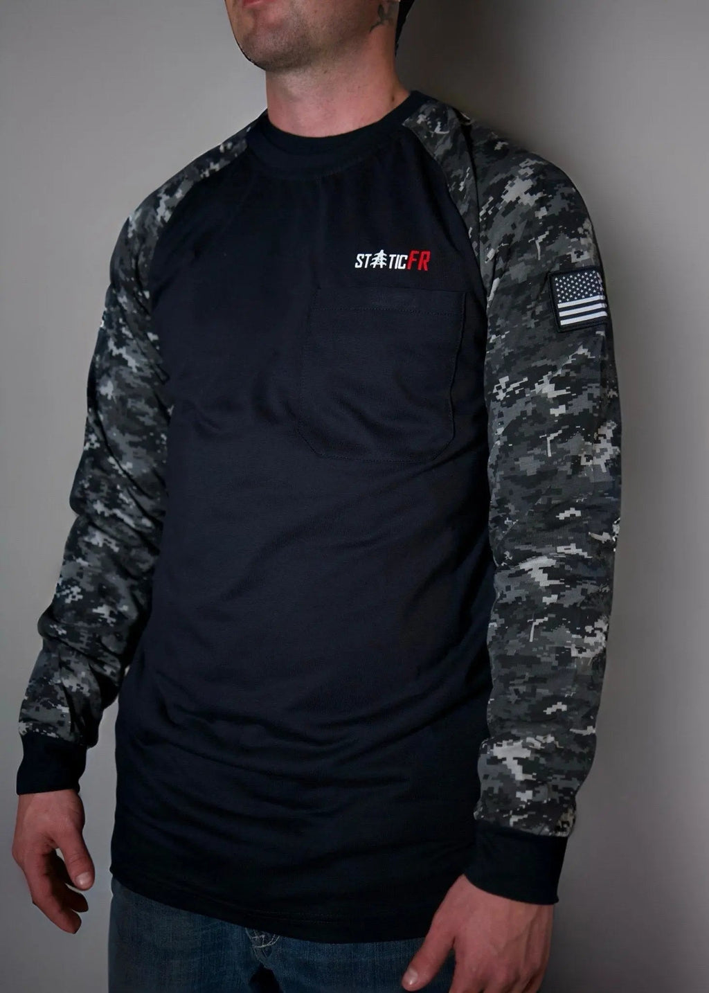 FR Digital Camo - Black/Gray - P's One-Stop Shop 