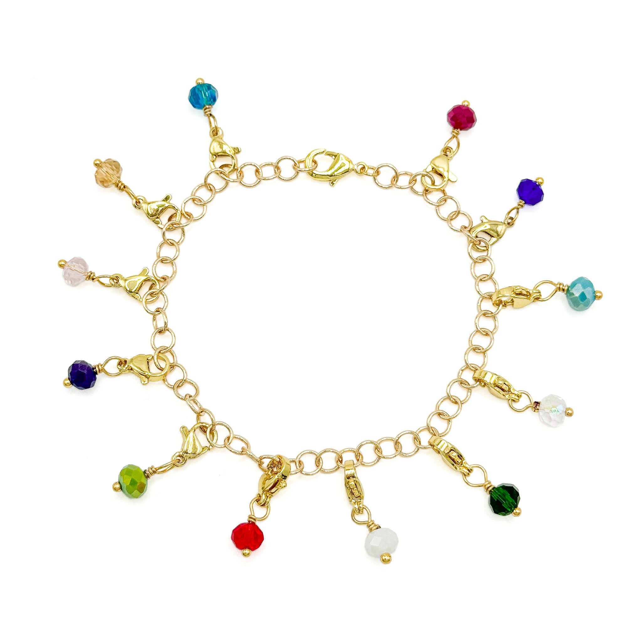 Familia Gold Birthstone Charms - P's One-Stop Shop 