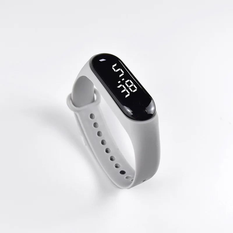Fashion Mickey Children Watches For Girls Electronic Bracelet Sports Touch LED Spiderman Doll Kids Watch Women Waterproof Clock - P's One-Stop Shop 