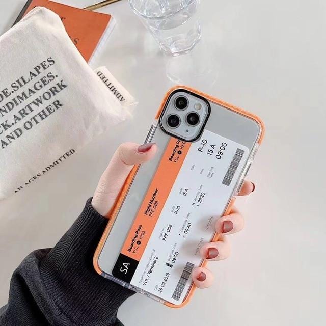 First Class Plane Ticket iPhone Case - P's One-Stop Shop 
