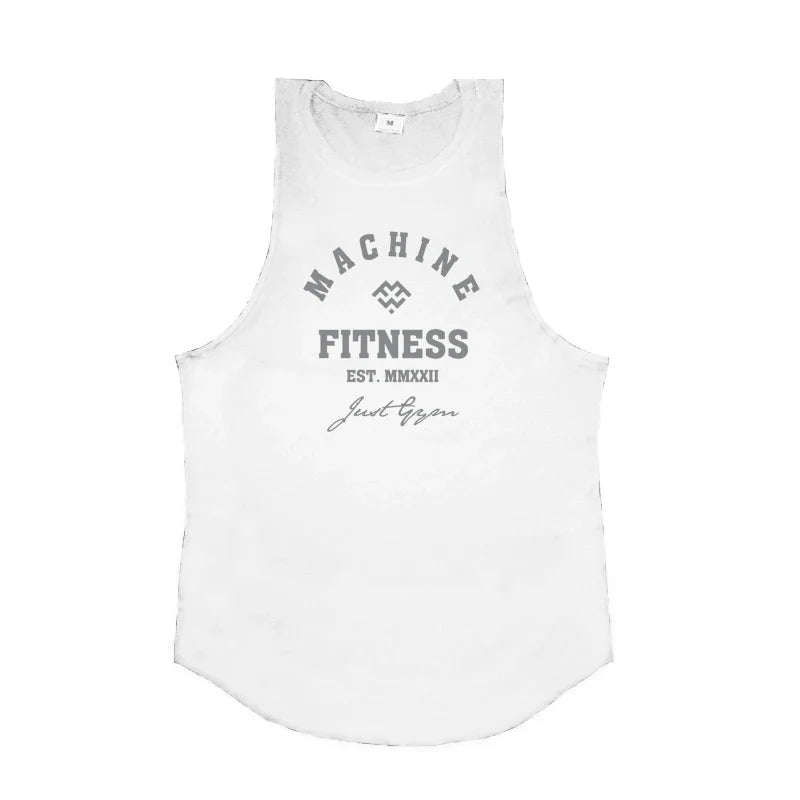 FlexFit Muscle Tank: Men's Cotton Workout Vest - P's One-Stop Shop 