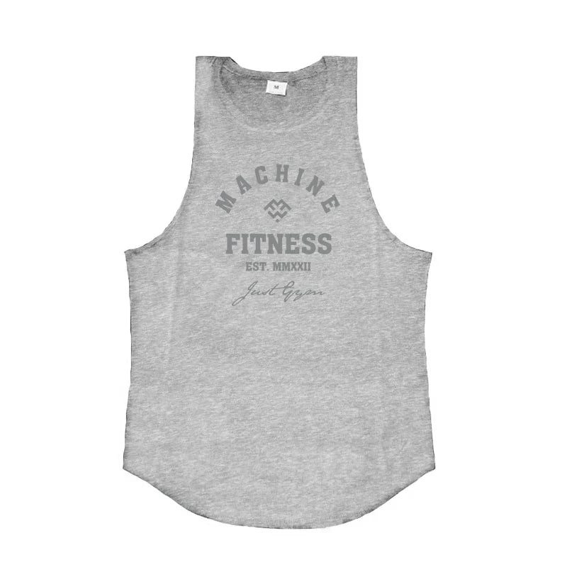 FlexFit Muscle Tank: Men's Cotton Workout Vest - P's One-Stop Shop 