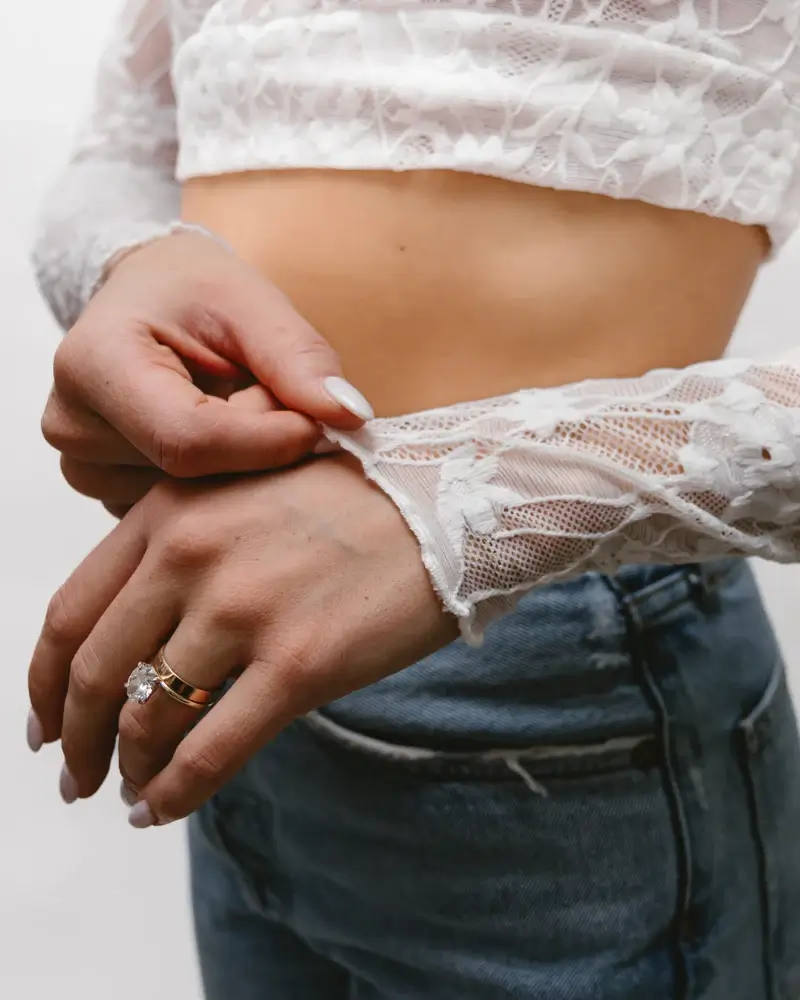 Full Lace Long-Sleeved Halftee - P's One-Stop Shop 