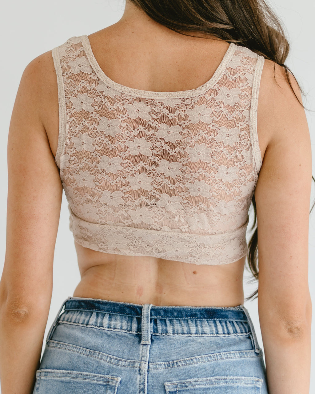 Full Lace Tank Halftee - P's One-Stop Shop 