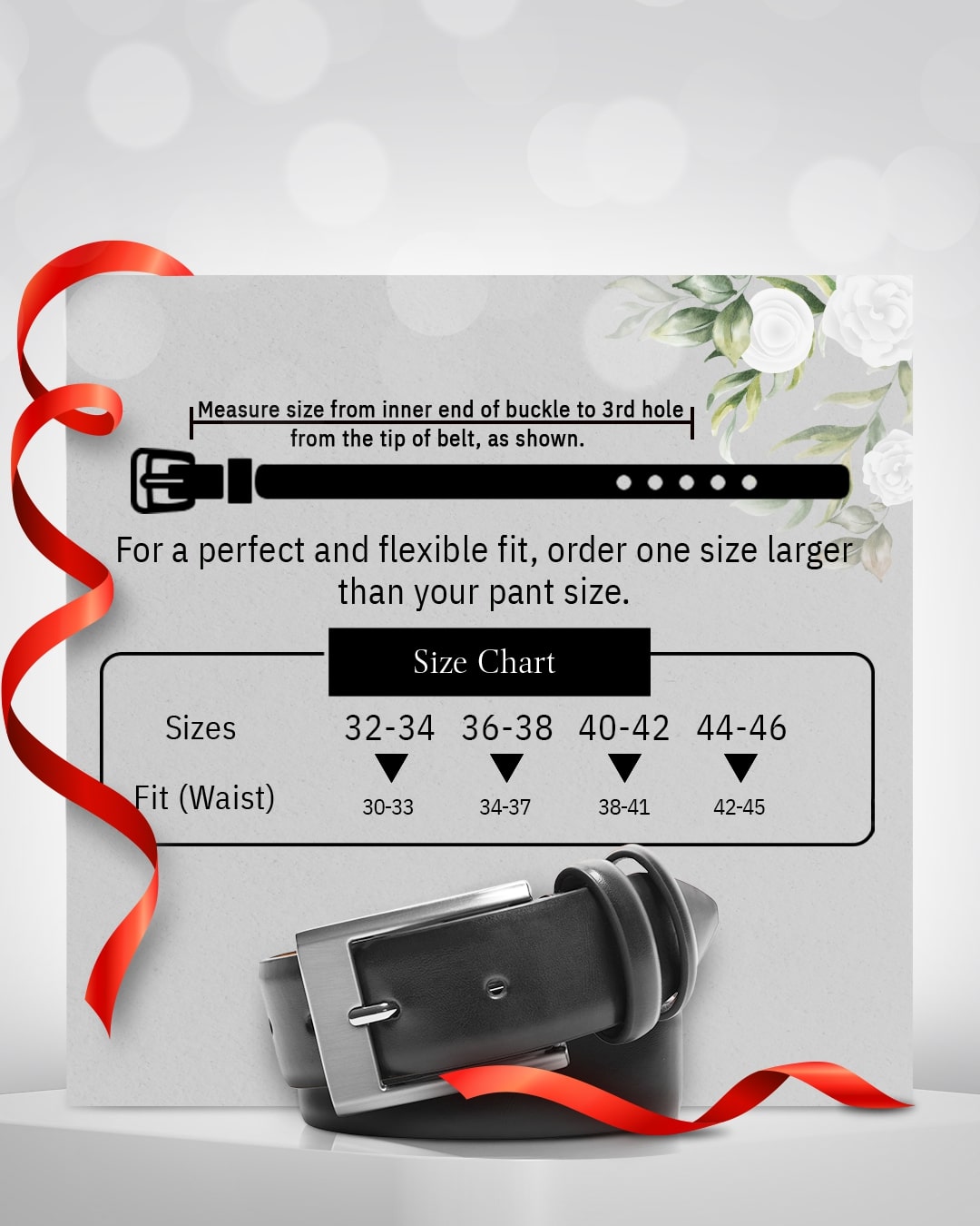 Genuine Leather Belt - P's One-Stop Shop 