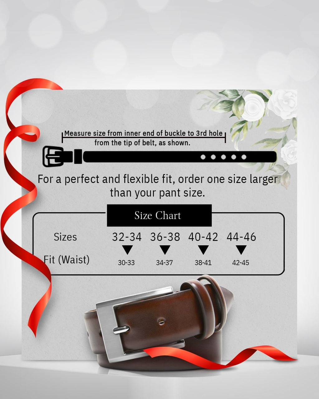 Genuine Leather Belt - P's One-Stop Shop 