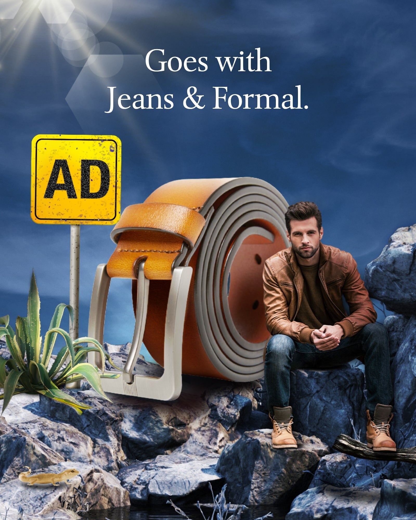 Genuine Leather Belt - P's One-Stop Shop 