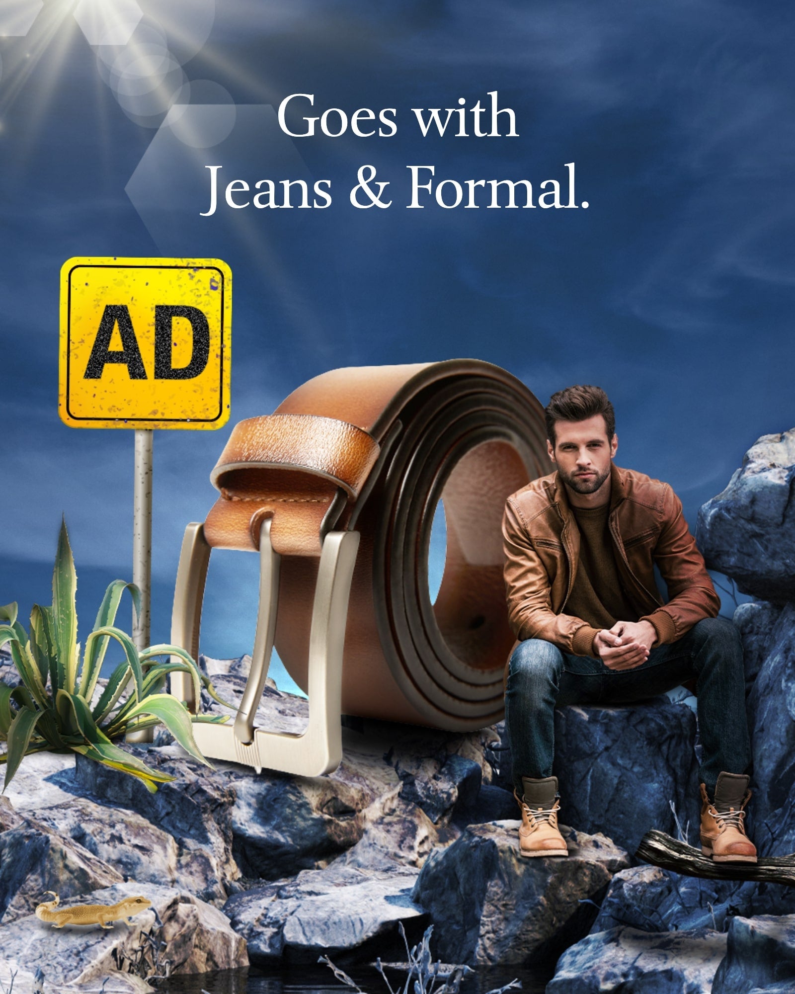 Genuine Leather Belt - P's One-Stop Shop 