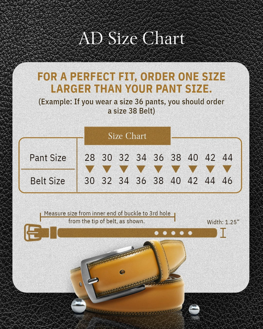 Genuine Leather Belt - P's One-Stop Shop 