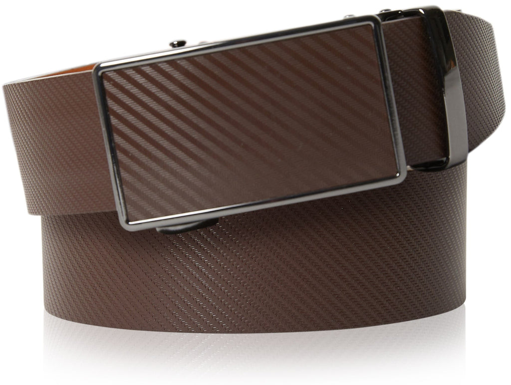 Genuine Leather Ratchet Belt - P's One-Stop Shop 