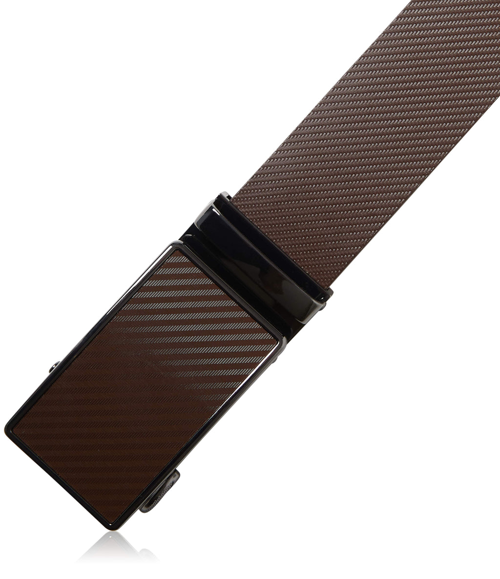Genuine Leather Ratchet Belt - P's One-Stop Shop 