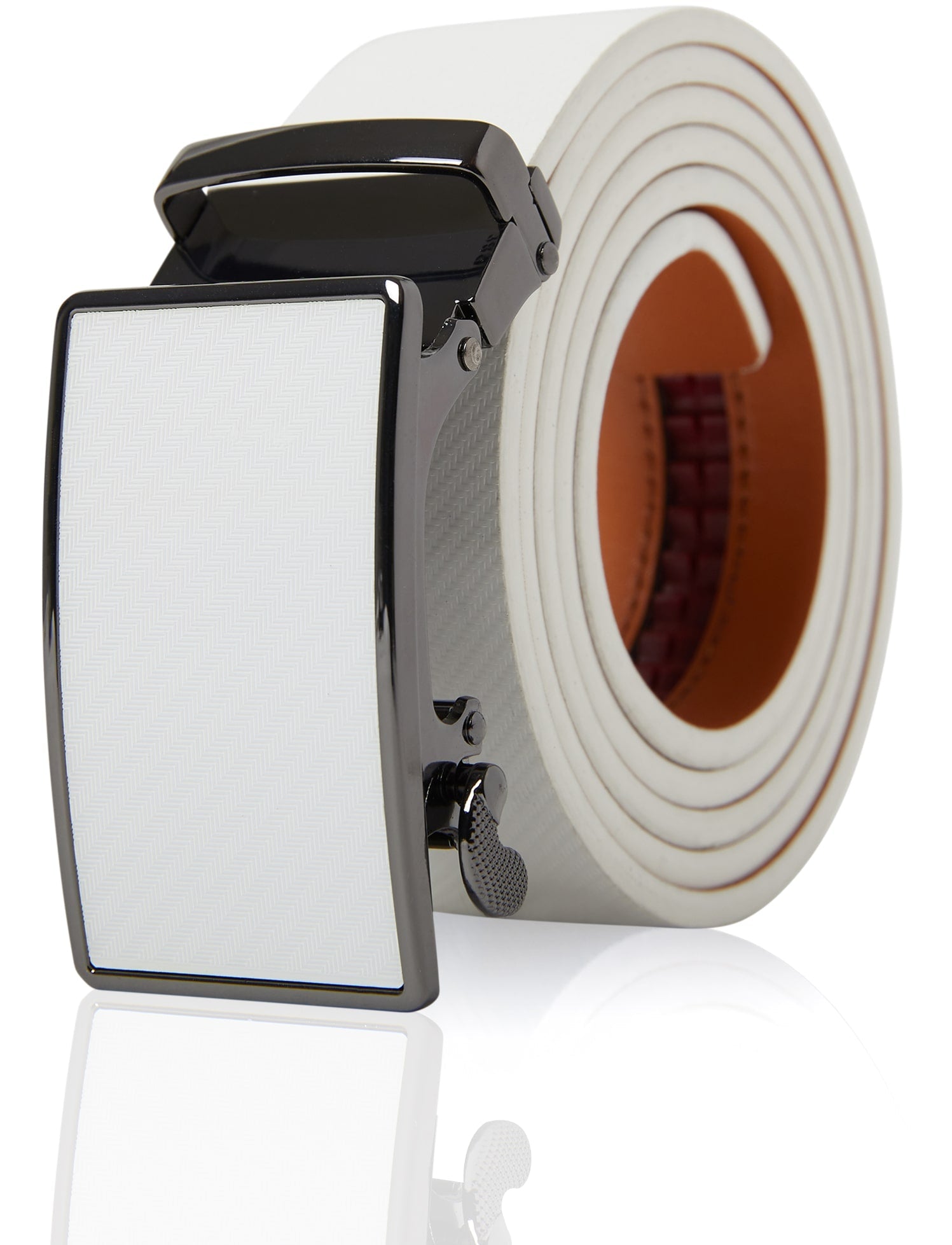 Genuine Leather Ratchet Belt - P's One-Stop Shop 