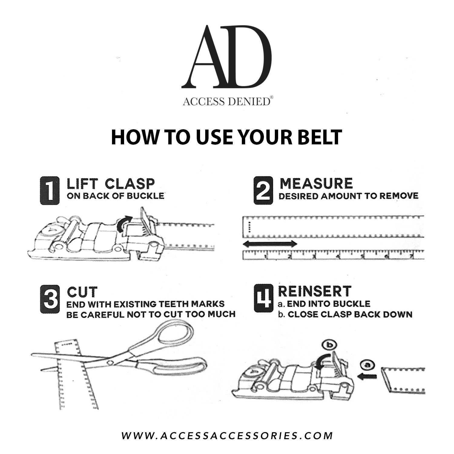 Genuine Leather Ratchet Belt - P's One-Stop Shop 