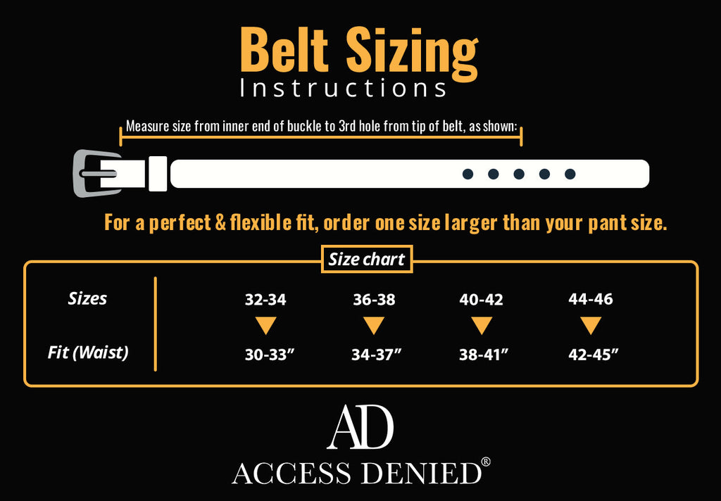 Genuine Split Leather Belt - P's One-Stop Shop 