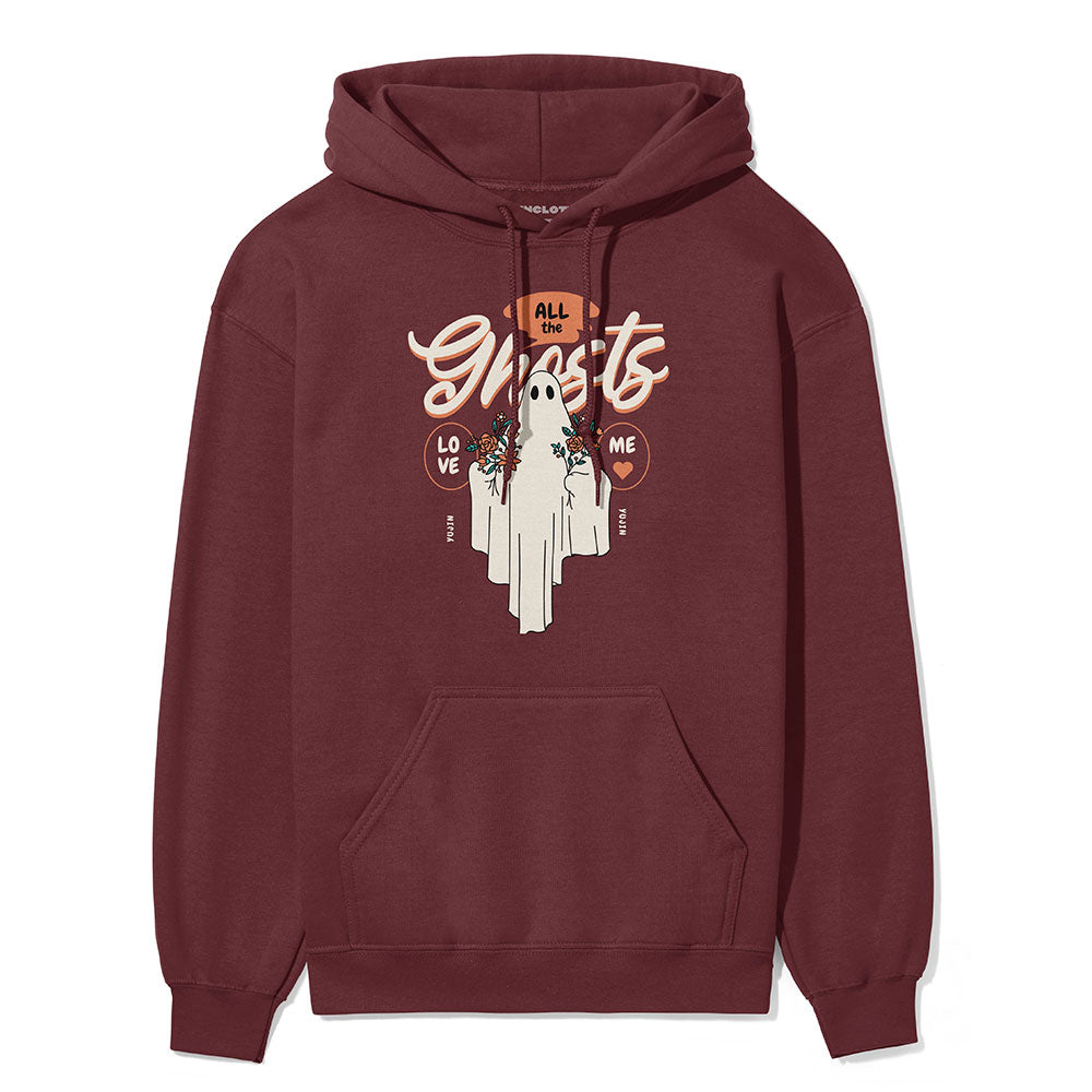 Ghosts Love Me Hoodie - P's One-Stop Shop 
