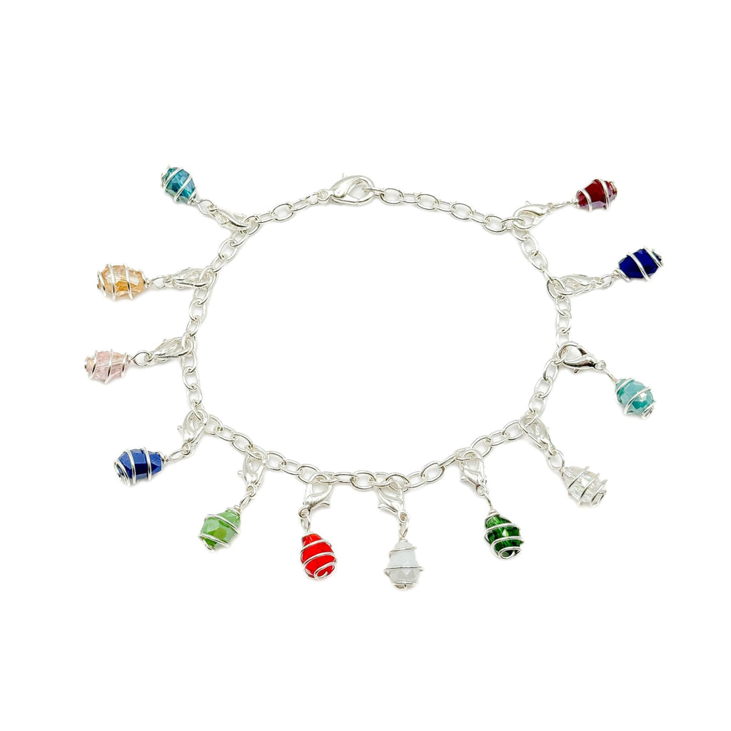 Gigi silver charm bracelet - P's One-Stop Shop 