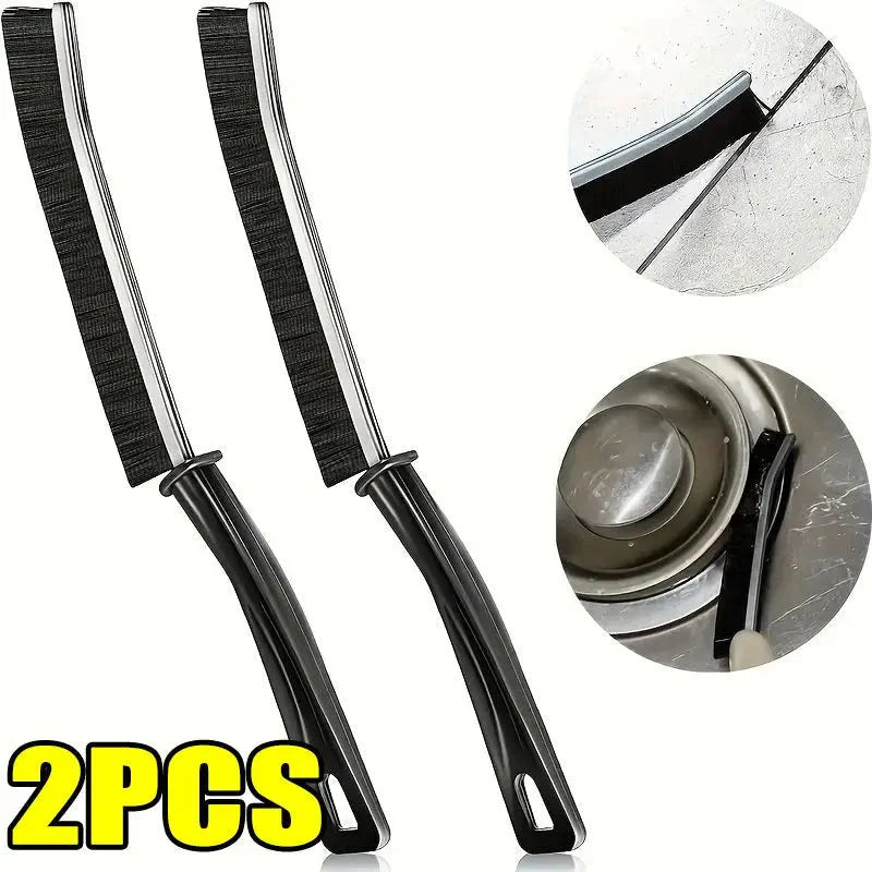 Hard Bristle Crevice Cleaning Brush – Perfect for Tile Joints, Window Tracks, and Seam Cleaning - P's One-Stop Shop 