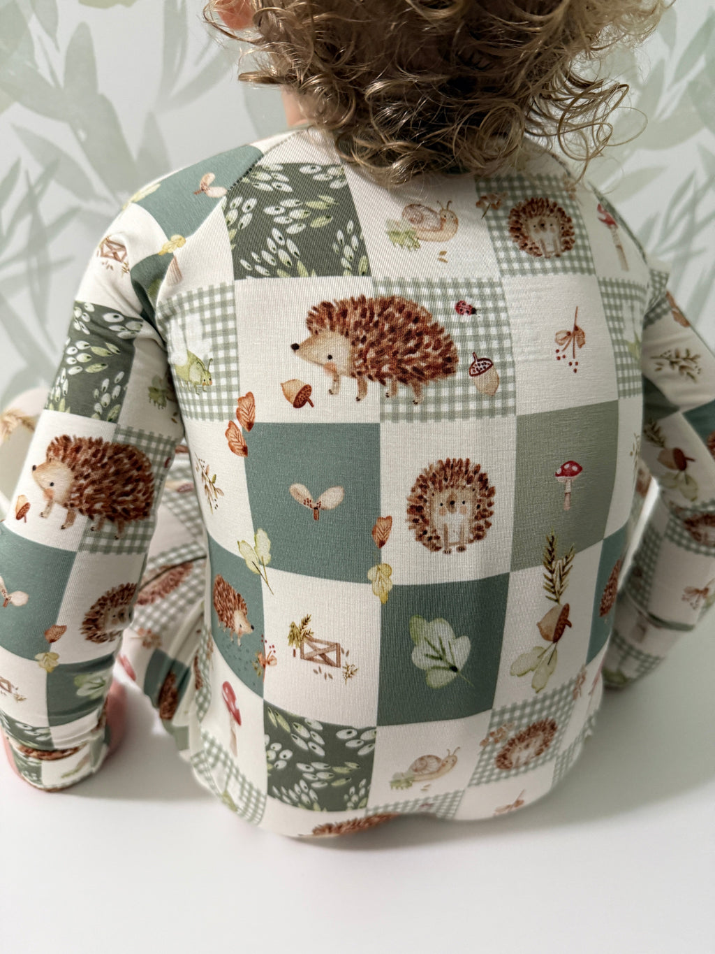 Harvest Hedgehogs Bamboo Zippy Pajamas - P's One-Stop Shop 