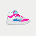 LA Gear Kids Flame Hightop | White x Pink x Blue - P's One-Stop Shop 