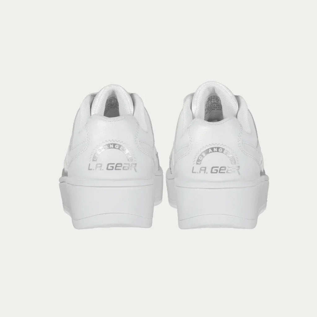 LA Gear Kids Flame Lowtop | White - P's One-Stop Shop 