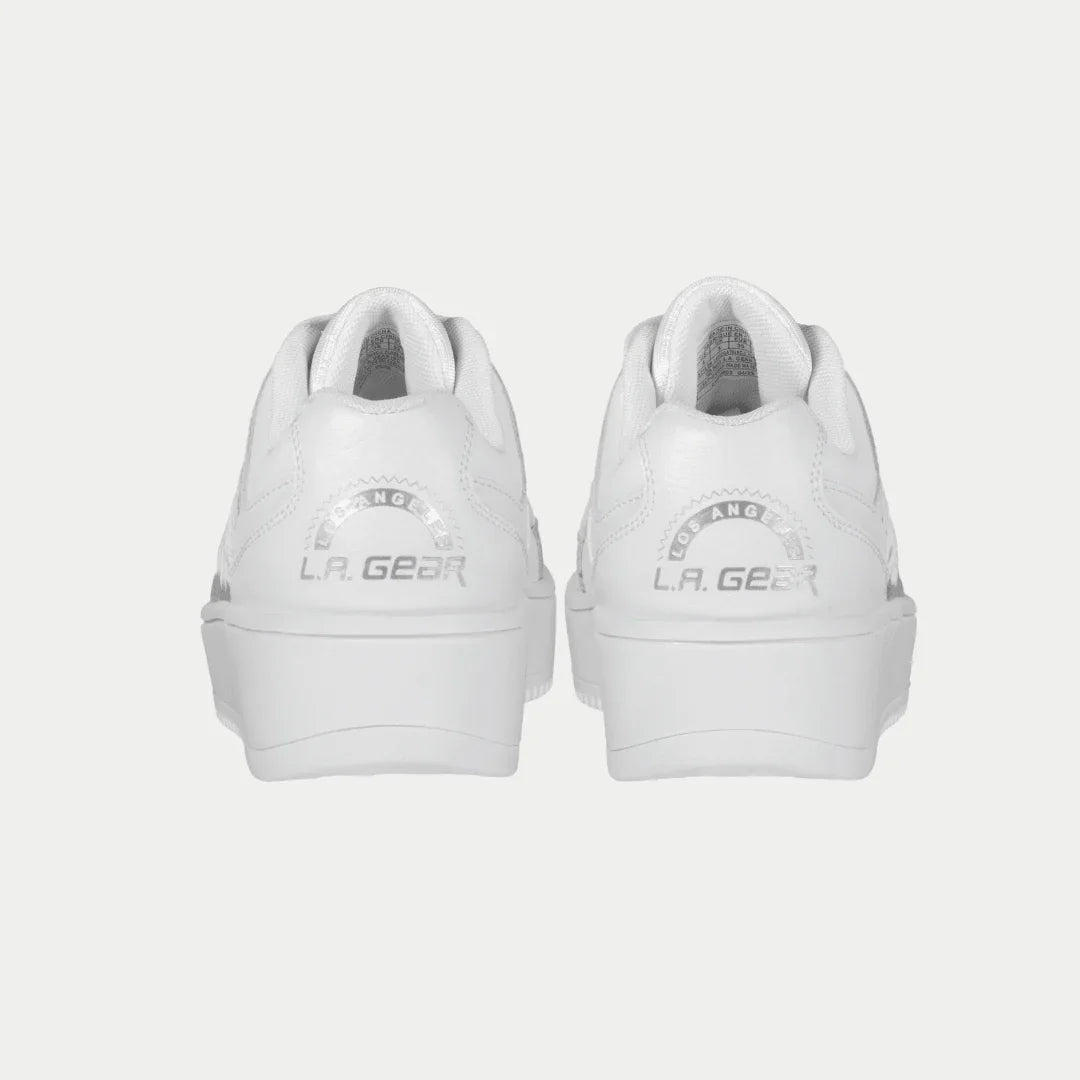LA Gear Kids Flame Lowtop | White - P's One-Stop Shop 