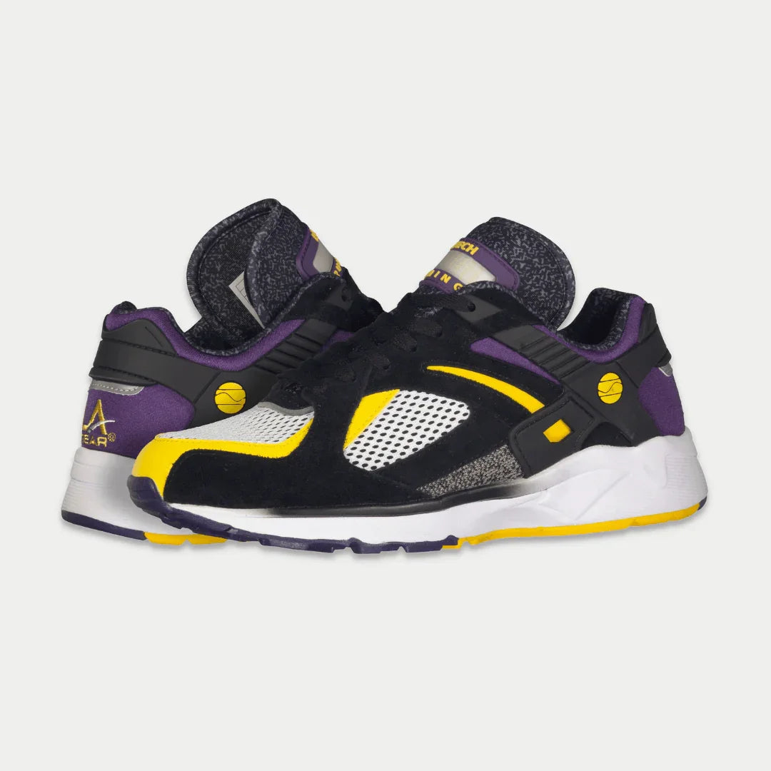 LA Gear Men's Catapult Light-Up Lowtop | Black x Purple x Yellow - P's One-Stop Shop 