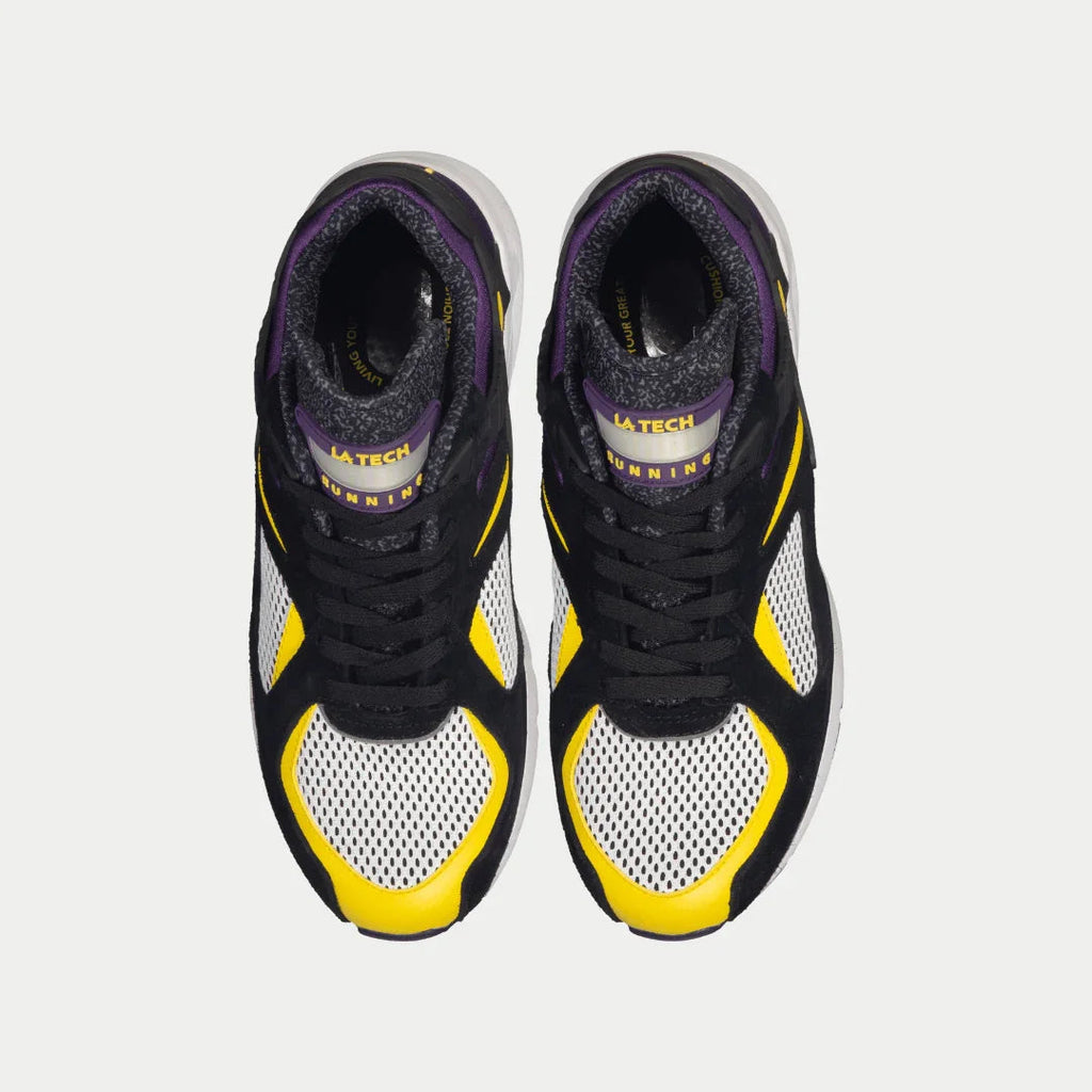 LA Gear Men's Catapult Light-Up Lowtop | Black x Purple x Yellow - P's One-Stop Shop 