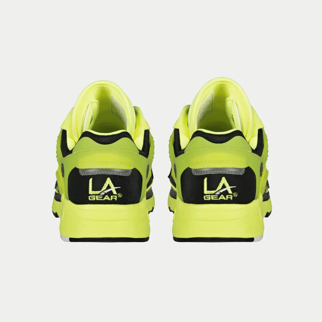 LA Gear Men's Catapult Light-Up x Glow Lowtop | Neon Yellow x Black - P's One-Stop Shop 