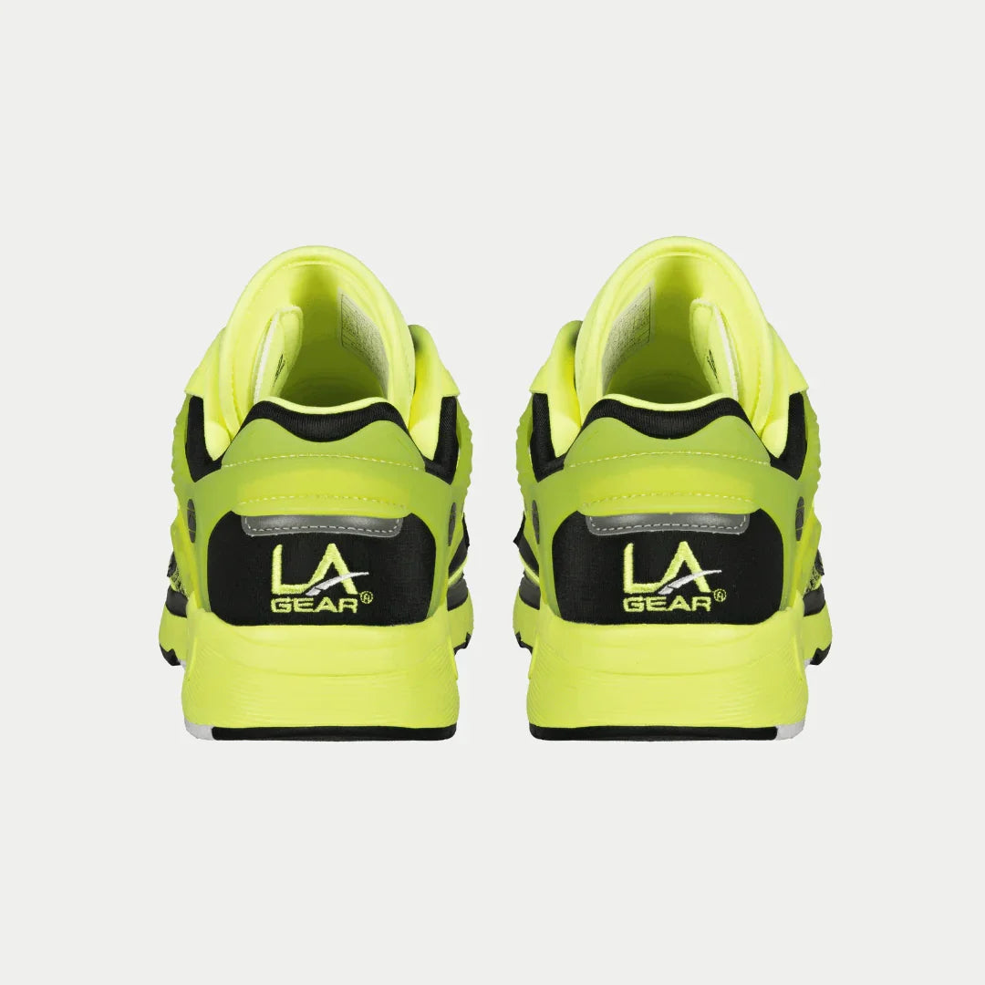 LA Gear Men's Catapult Light-Up x Glow Lowtop | Neon Yellow x Black - P's One-Stop Shop 