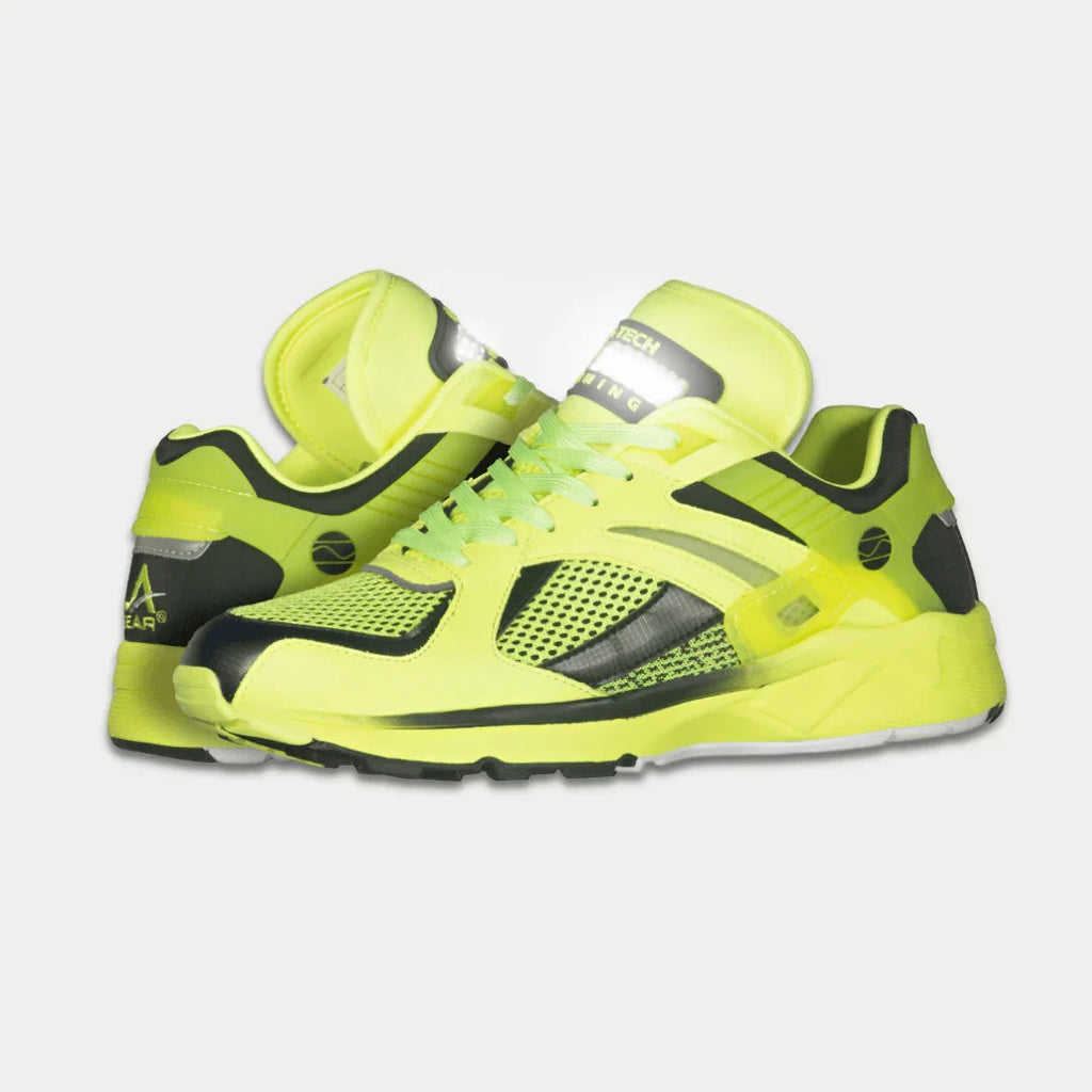 LA Gear Men's Catapult Light-Up x Glow Lowtop | Neon Yellow x Black - P's One-Stop Shop 