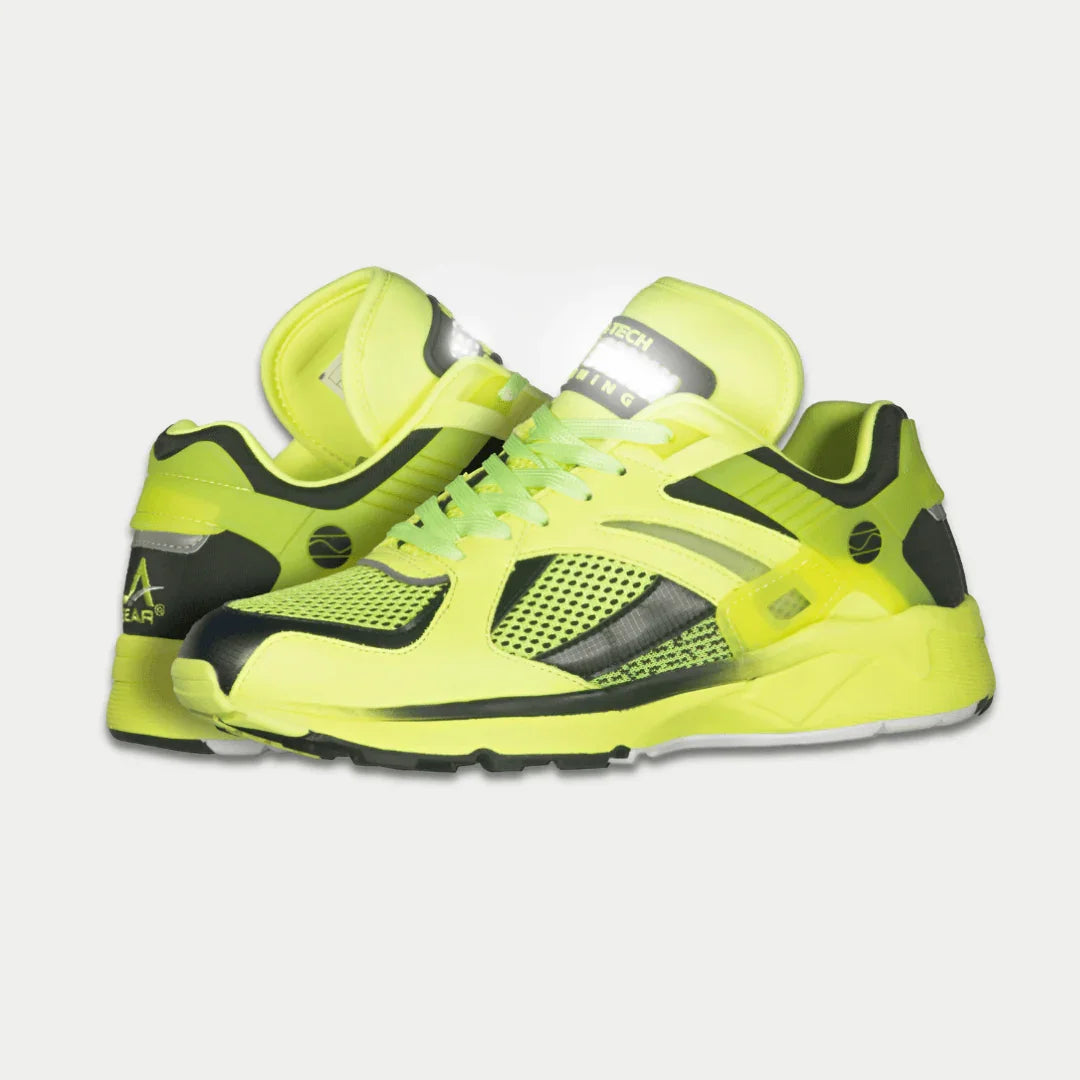 LA Gear Men's Catapult Light-Up x Glow Lowtop | Neon Yellow x Black - P's One-Stop Shop 