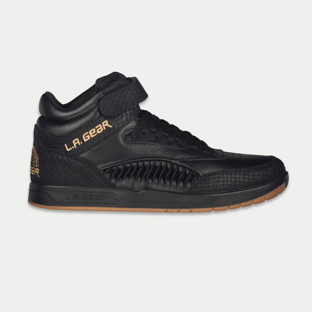 LA Gear Men's Flame Retro Hightop | Black - P's One-Stop Shop 