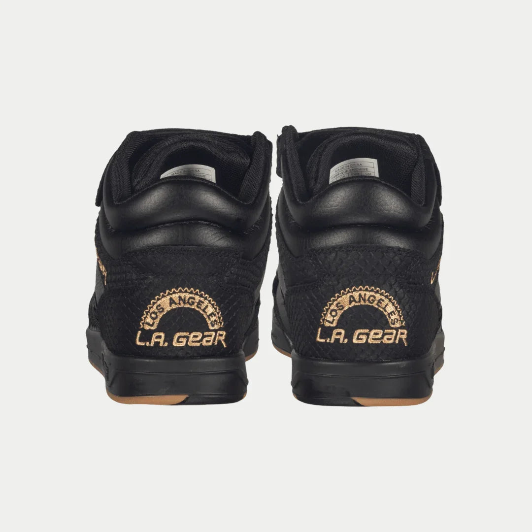 LA Gear Men's Flame Retro Hightop | Black - P's One-Stop Shop 