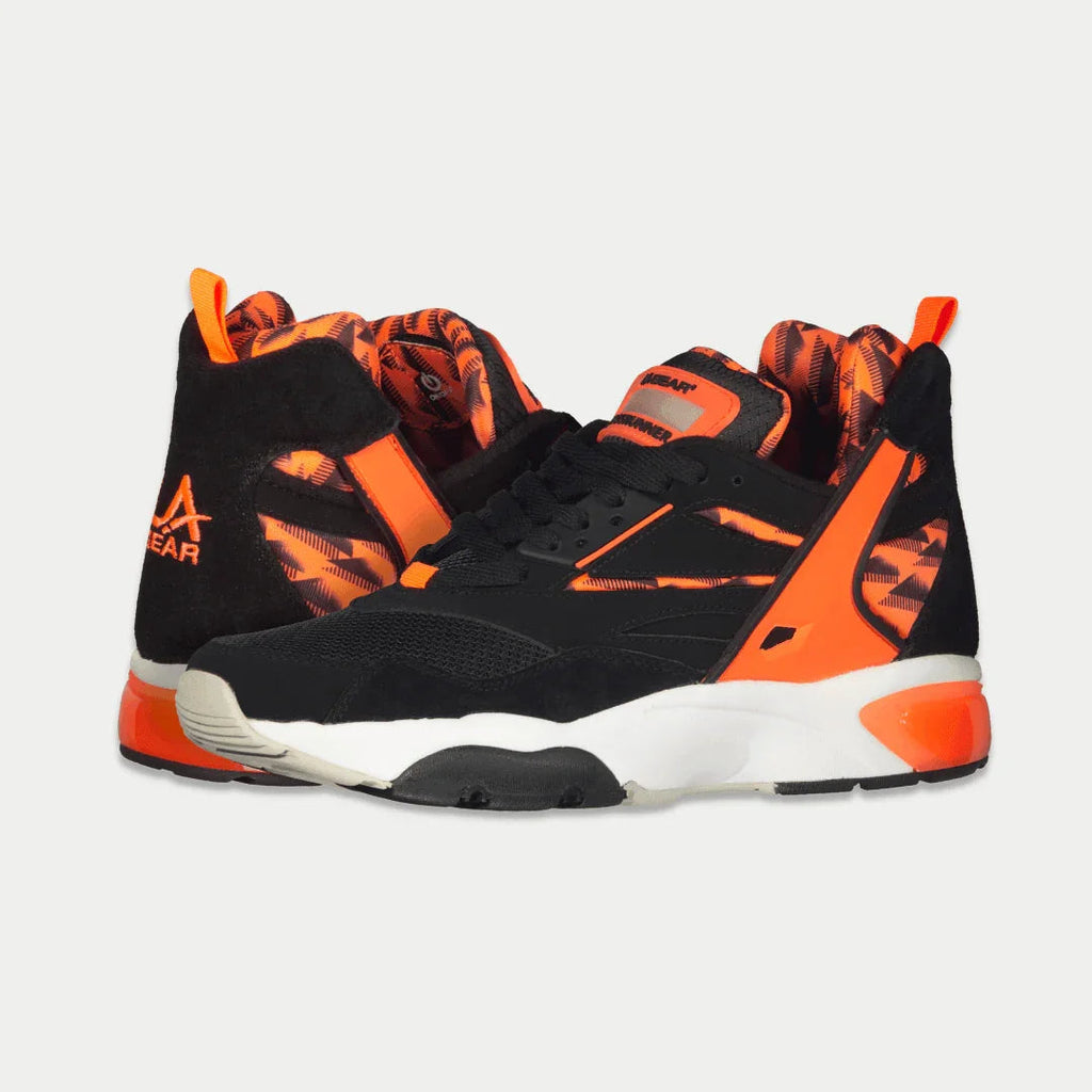 LA Gear Men's Turbo Light-Up Mid | Black x Neon Red - P's One-Stop Shop 
