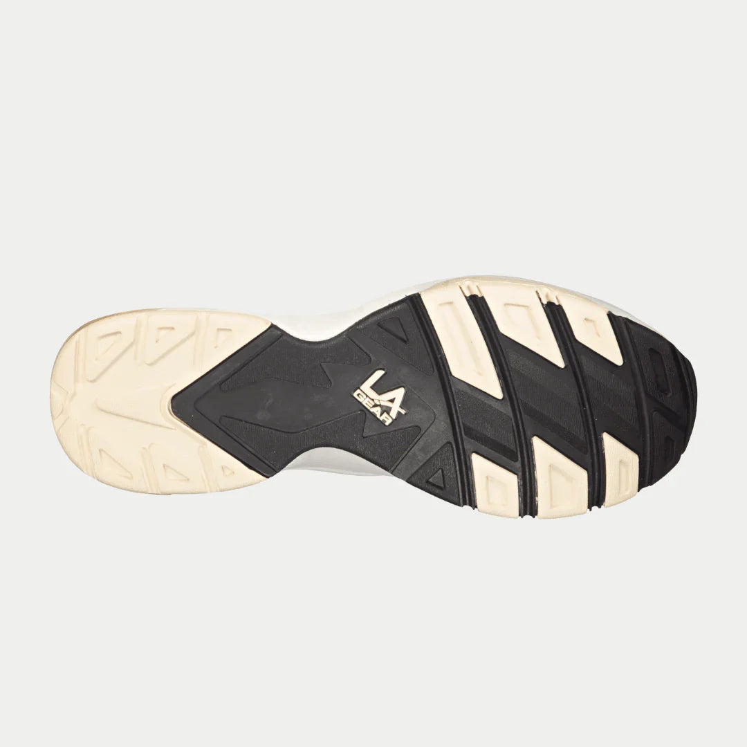 LA Gear Men's Turbo Light-Up Mid | Off-White x Black - P's One-Stop Shop 