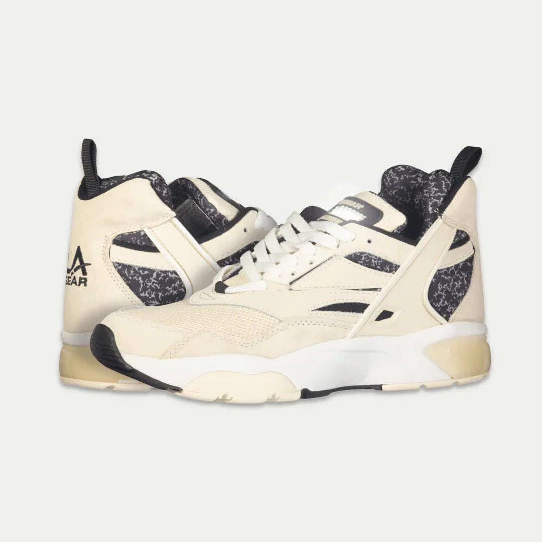 LA Gear Men's Turbo Light-Up Mid | Off-White x Black - P's One-Stop Shop 