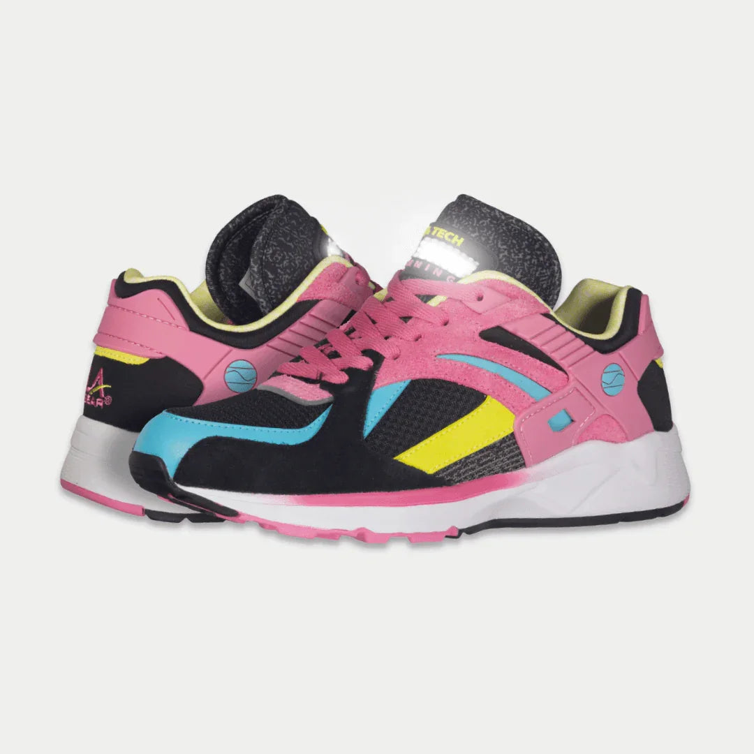 LA Gear Women's Catapult Light-Up Lowtop | Black x Pink - P's One-Stop Shop 