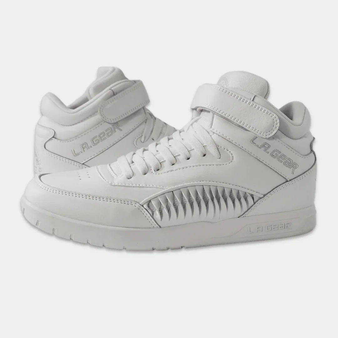 LA Gear Women's Flame Retro Hightop | White - P's One-Stop Shop 