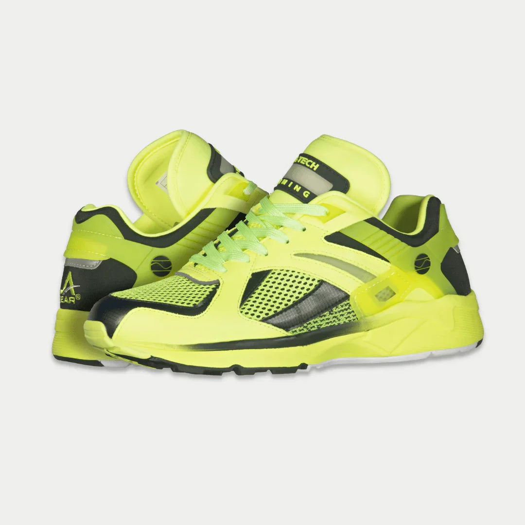 LA Gear Women's Light-Up x Glow Lowtop | Neon Yellow x Black - P's One-Stop Shop 